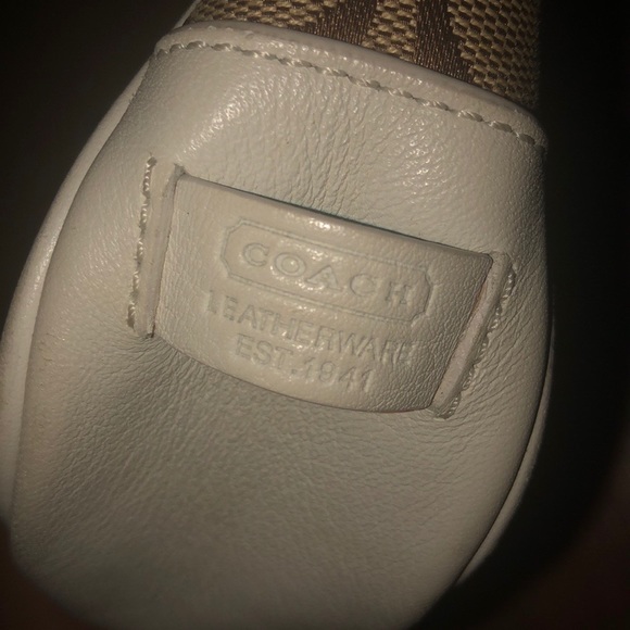 Coach Canvas and Leather Logo Pochette - Picture 4 of 8